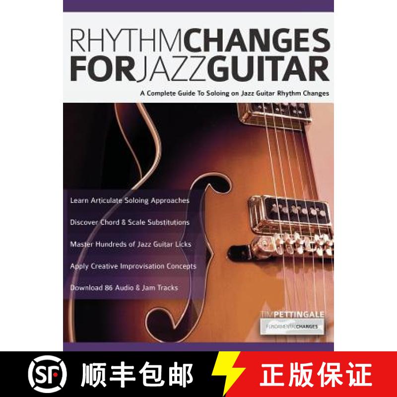 【3-4周达】Rhythm Changes for Jazz Guitar [9781789330663]