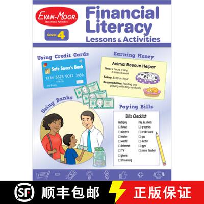 【3-4周达】Financial Literacy Lessons and Activities, Grade 4 - Teacher Resource [9781645142683]