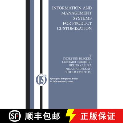 【3-4周达】Information and Management Systems for Product Customization [9781489984128]