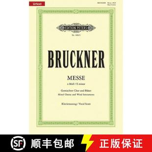 Wab Mass Vocal 9790014106805 1882 4周达 2nd Minor Score Version