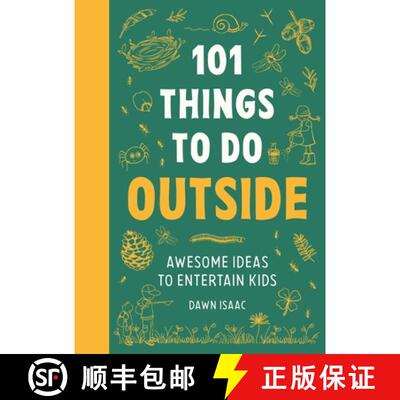 【3-4周达】101 Things to do Outside : Awesome ideas to entertain kids [9781804192962]