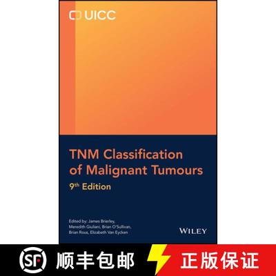 【3-4周达】TNM Classification of Malignant Tumours, 9th Editi on [9781394216857]