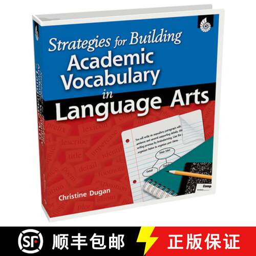 【3-4周达】Strategies for Building Academic Vocabulary in Language Arts [With CDROM] [9781425801281]