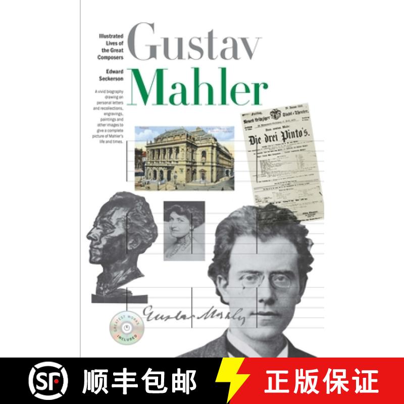 【3-4周达】New Illustrated Lives of Great Composers: Mahler [With CD (Audio)] [9781780384450]