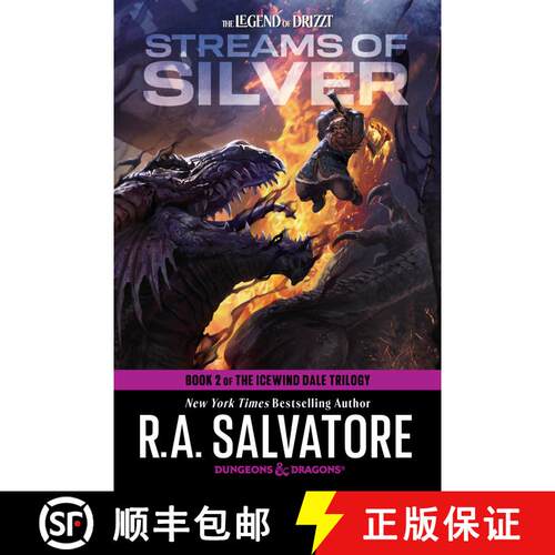 【3-4周达】Streams of Silver: Dungeons & Dragons: Book 2 of The Icewind Dale Trilogy [9780593873106]