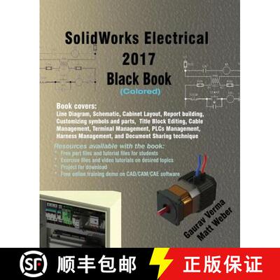 【3-4周达】SolidWorks Electrical 2017 Black Book (Colored) [9781988722016]