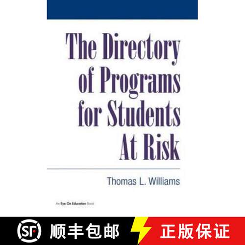 【3-4周达】The Directory of Programs for Students at Risk [9781883001742]