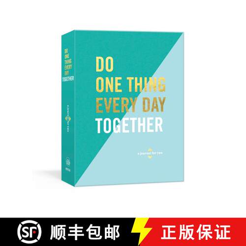 【3-4周达】Do One Thing Every Day Together: A Journal for Two [9781524763633]