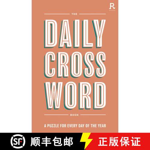 【3-4周达】The Daily Crossword Book: A Puzzle for Every Day of the Year [9781913602536]