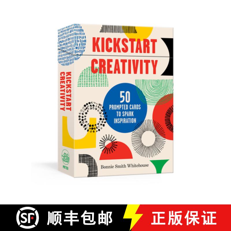 【3-4周达】Kickstart Creativity: 50 Prompted Cards to Spark Inspiration [9780593137703]