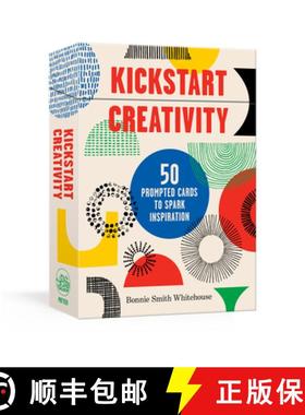 【3-4周达】Kickstart Creativity: 50 Prompted Cards to Spark Inspiration [9780593137703]