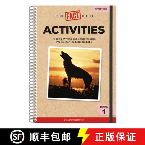【3-4周达】Phonic Books The Fact Files 1 Activities: Consonant blends and digraphs, suffixes -ed and ... [9780593970133]