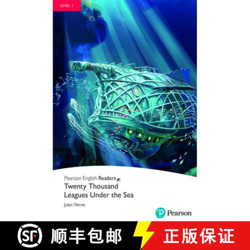 【3-4周达】PERL1: 20,000 Leagues Under The Sea Book with eBook and audio [9781292747156]