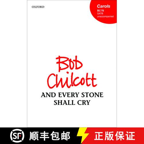 【3-4周达】And every stone shall cry: Vocal score (Vocal score) [9780193433304]