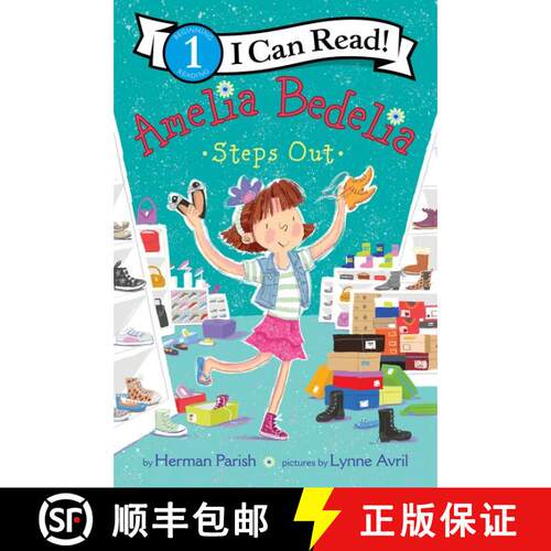 【3-4周达】Amelia Bedelia Steps Out [9780062961990]