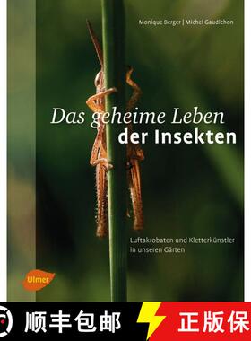 预订 Das Geheime Leben der Insekten: Luftakrobaten und Kletterkünstler in Unseren Gärten [The Secre... [9783800103829]