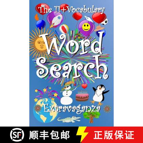 【3-4周达】The 11+ Vocabulary Word Search Extravaganza [9781912936052]
