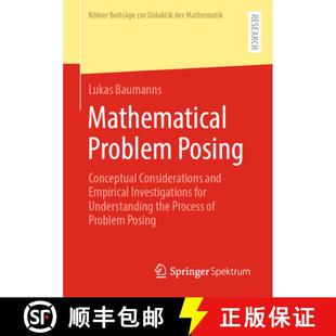 Mathematical 9783658399160 U... and 4周达 Empirical Posing Problem for Conceptual Investigations Considerations