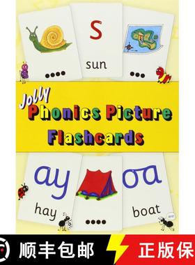 【3-4周达】Jolly Phonics Picture Flash Cards : in Precursive Letters [9781844144334]
