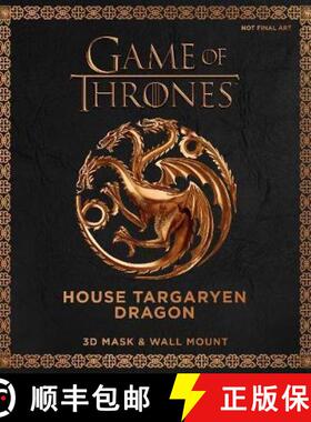 Game of Thrones Mask - House Targaryen Dragon: 3D Mask & Wall Mount [9781780977775]