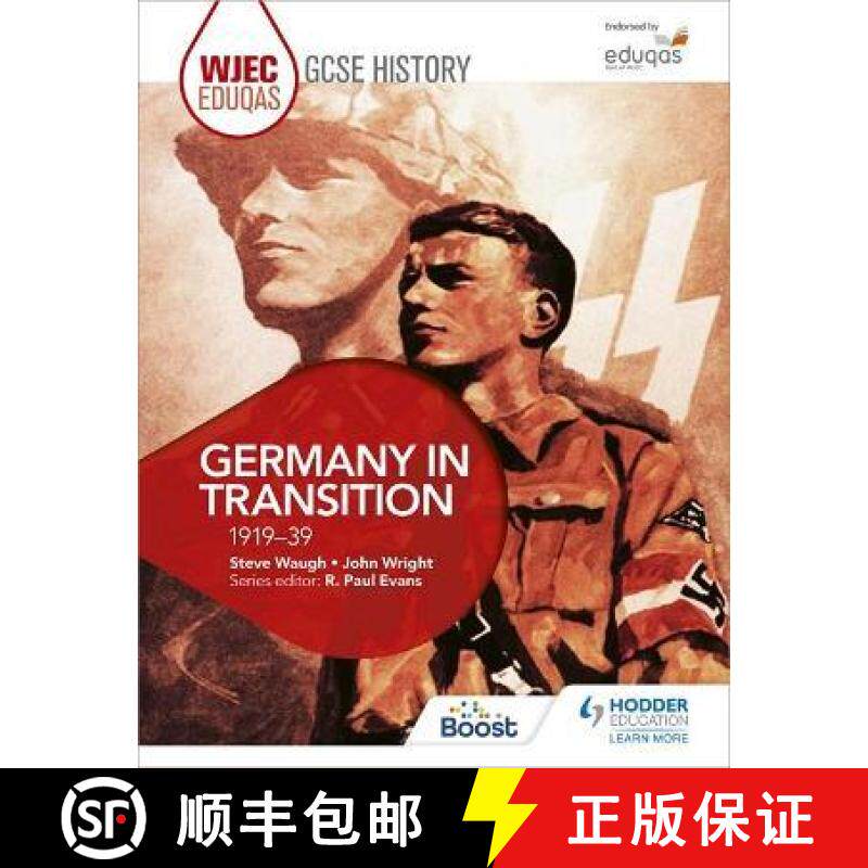 【3-4周达】Wjec Eduqas GCSE History: Germany in Transition, 1919-39 [9781471868115]