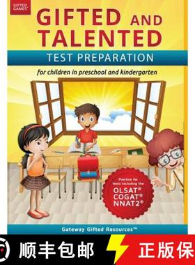 【3-4周达】Gifted and Talented Test Preparation : Test prep for OLSAT (Level A), NNAT2 (Level A), and... [9780997943900]