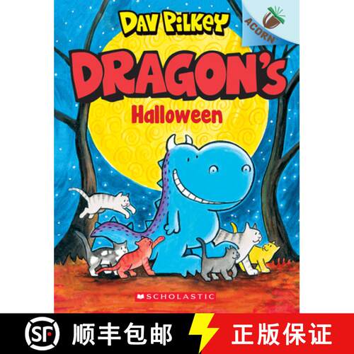 Dragon's Halloween: An Acorn Book (Dragon #4): From the Creator of Dog Man: Volume 4 [9781338347487]