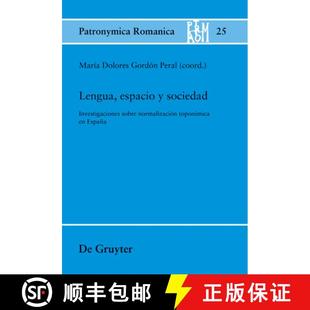 Espa espacio Investigaciones sociedad 预订 Normalizaci mica Topon 9783110314564 Sobre Lengua