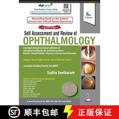 【3-4周达】Self Assessment & Review of Ophthalmology [9789354655524]
