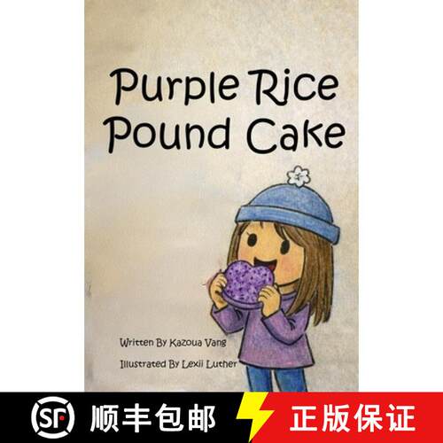 【3-4周达】Purple Rice Pound Cake [9798995283416]