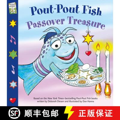 【3-4周达】Pout-Pout Fish: Passover Treasure [9780374389055]