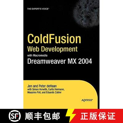 【3-4周达】ColdFusion Web Development with Macromedia Dreamweaver MX 2004 (First Edition) [9781590592373]
