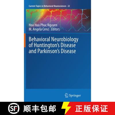 【3-4周达】Behavioral Neurobiology of Huntington's Disease and Parkinson's Disease [9783662524121]