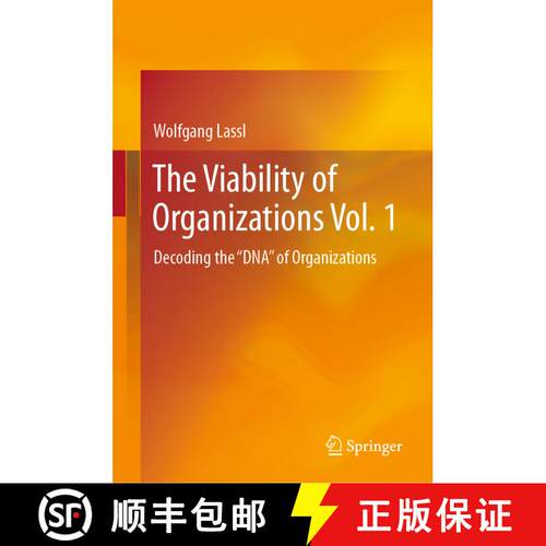 【3-4周达】精装 The Viability of Organizations Vol. 1 : Decoding the DNA of Organizations [9783030120139]