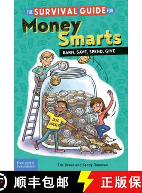 【3-4周达】The Survival Guide for Money Smarts: Earn, Save, Spend, Give [9781631980282]