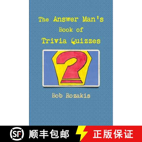 【3-4周达】The Answer Man's Book of Trivia Quizzes [9781105542978]