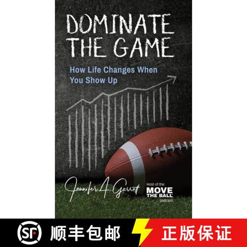 【3-4周达】精装 Dominate The Game: How Life Changes When You Show Up [9781956353327]