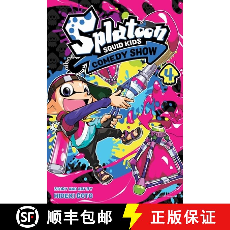 【3-4周达】Splatoon: Squid Kids Comedy Show, Vol. 4: Volume 4 [9781974721740]