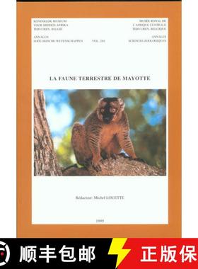【3-4周达】La Faune Terrestre de Mayotte [9789075894288]