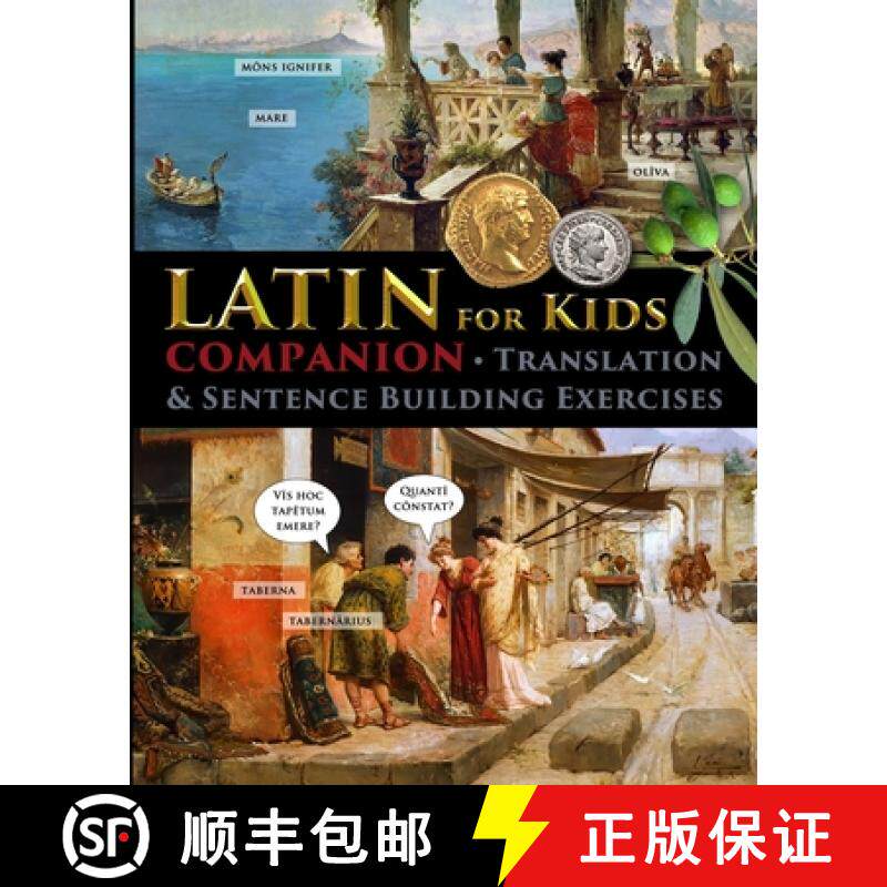 预订 Latin for Kids - Companion: Translation and sentence building exercises [9781088084755]