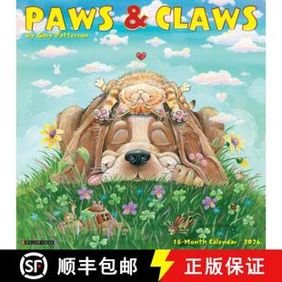 Claws 9781549252341 Paws Gary Calendar 预订 Patterson Wall 2026