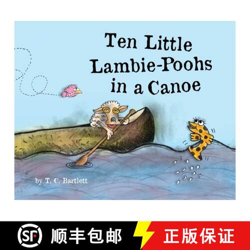 【3-4周达】精装 Ten Little Lambie-Poohs in a Canoe [9781957422893]