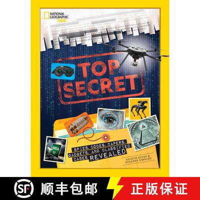 【3-4周达】精装 Top Secret: Spies, Codes, Capers, Gadgets, and Classified Cases Revealed [9781426339134]