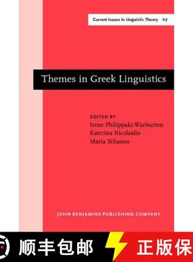【3-4周达】Themes in Greek Linguistics: Papers from the First International Conference on Greek Lingu... [9789027236203]