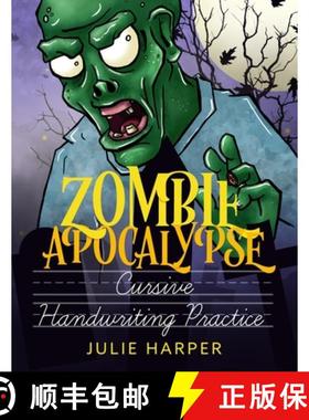 【3-4周达】Zombie Apocalypse Cursive Handwriting Practice [9781941691991]