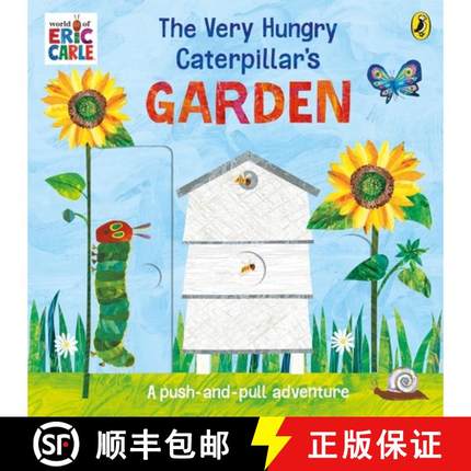 【3-4周达】The Very Hungry Caterpillar's Garden : A push-and-pull adventure [9780241660423]