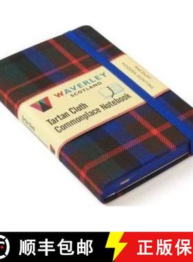 【3-4周达】Waverley (M): MacDuff Modern Hunting Tartan Cloth Commonplace Pocket Notebook [9781849344197]