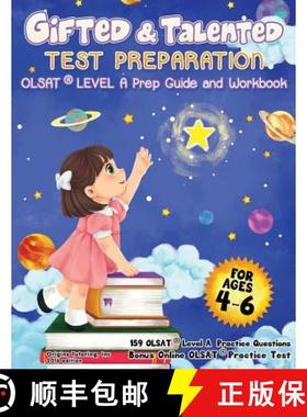 【3-4周达】Gifted and Talented Test Preparation: OLSAT(R) Level A Prep Guide and Workbook [9780997768015]
