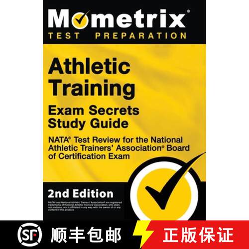 【3-4周达】精装 Athletic Training Exam Secrets Study Guide - NATA Test Review for the National Athlet... [9781516718528]