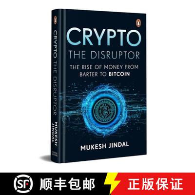 【3-4周达】Crypto the Disruptor: Rise of Money from Barter to Bitcoin [9780143465850]